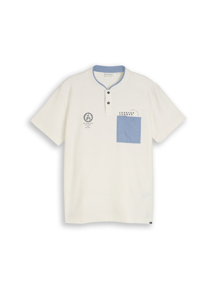STRUCTURED STAND-UP POLO