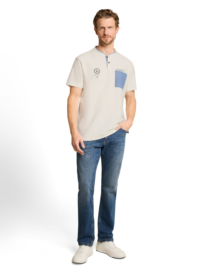 STRUCTURED STAND-UP POLO