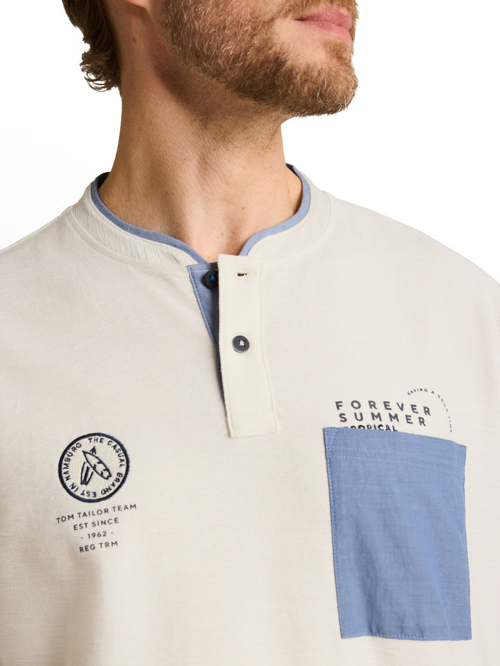 STRUCTURED STAND-UP POLO