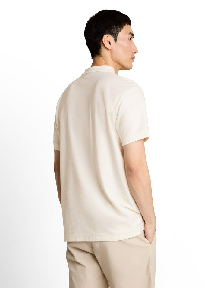 STRUCTURED RESORT COLLAR POLO