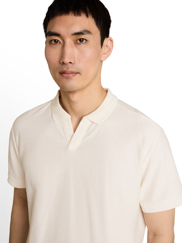 STRUCTURED RESORT COLLAR POLO