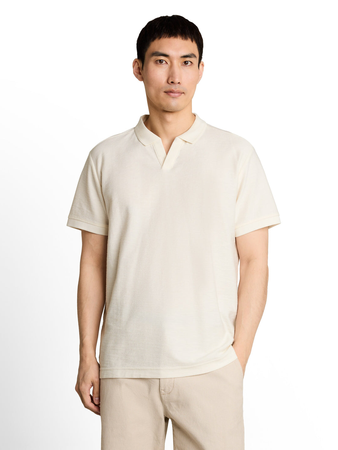 STRUCTURED RESORT COLLAR POLO