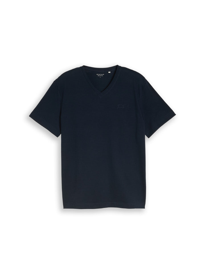 PRINTED V-NECK T-SHIRT