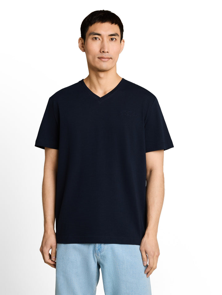 PRINTED V-NECK T-SHIRT