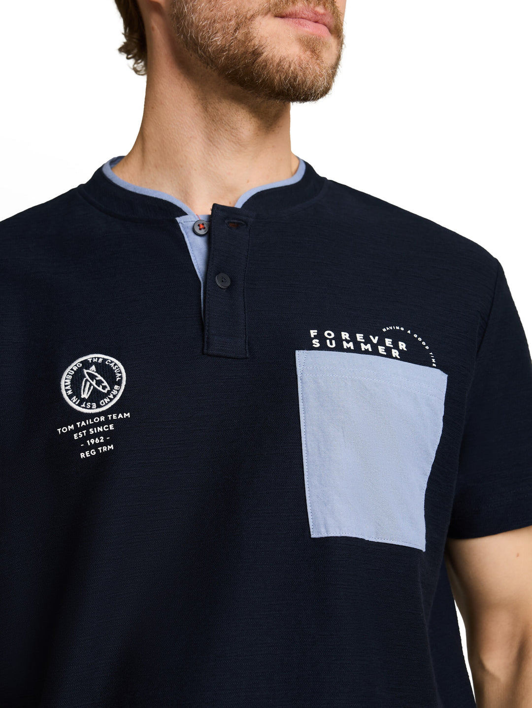 STRUCTURED STAND-UP POLO