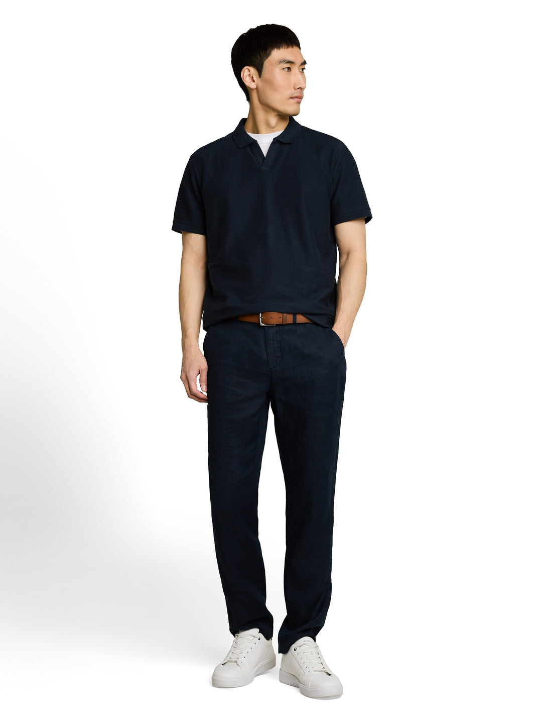 STRUCTURED RESORT COLLAR POLO