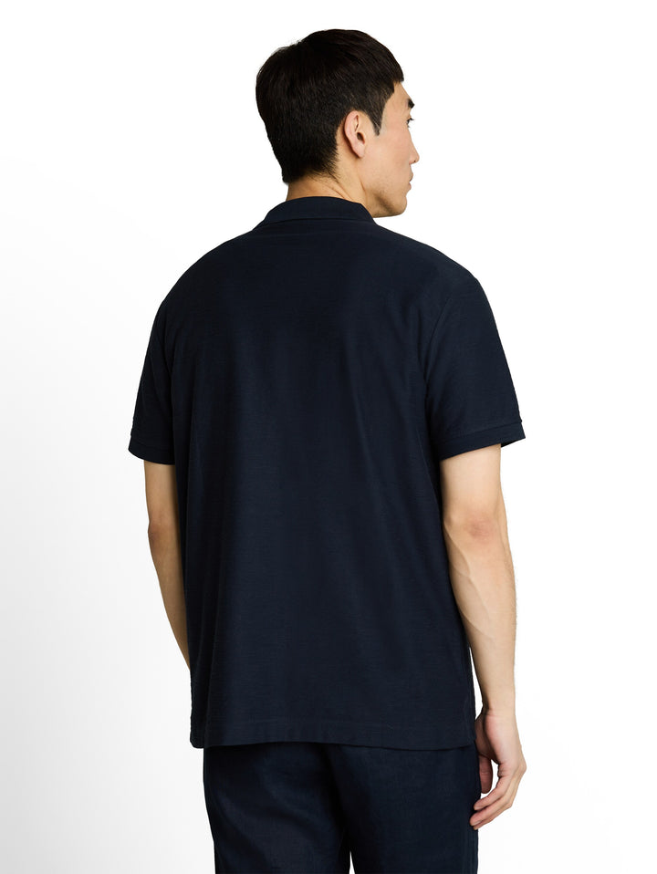 STRUCTURED RESORT COLLAR POLO