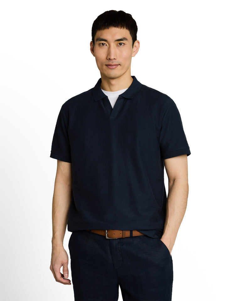 STRUCTURED RESORT COLLAR POLO