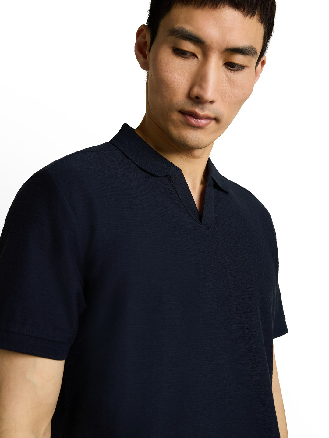 STRUCTURED RESORT COLLAR POLO
