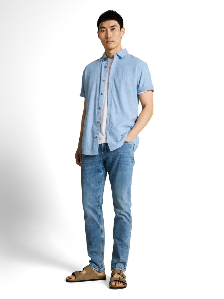 COTTON LINEN SHIRT
