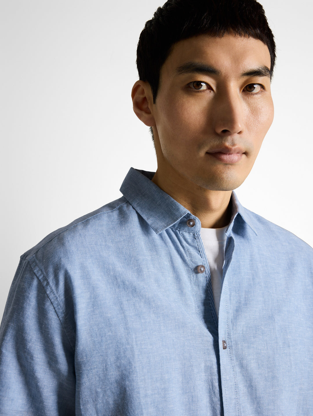 COTTON LINEN SHIRT