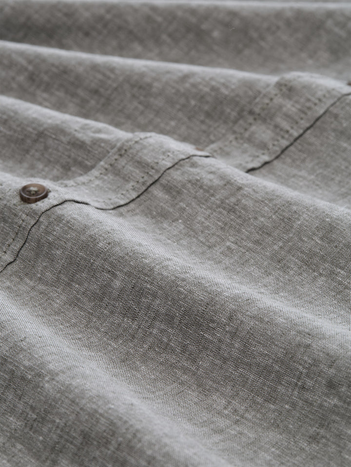 COTTON LINEN SHIRT