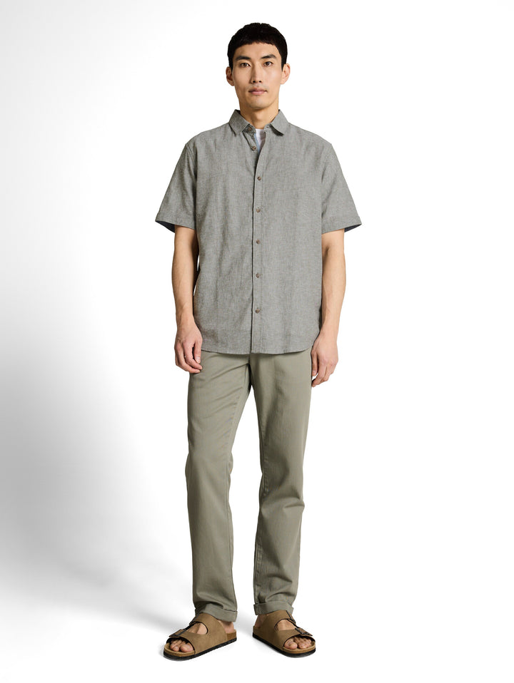 COTTON LINEN SHIRT