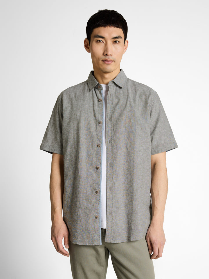 COTTON LINEN SHIRT