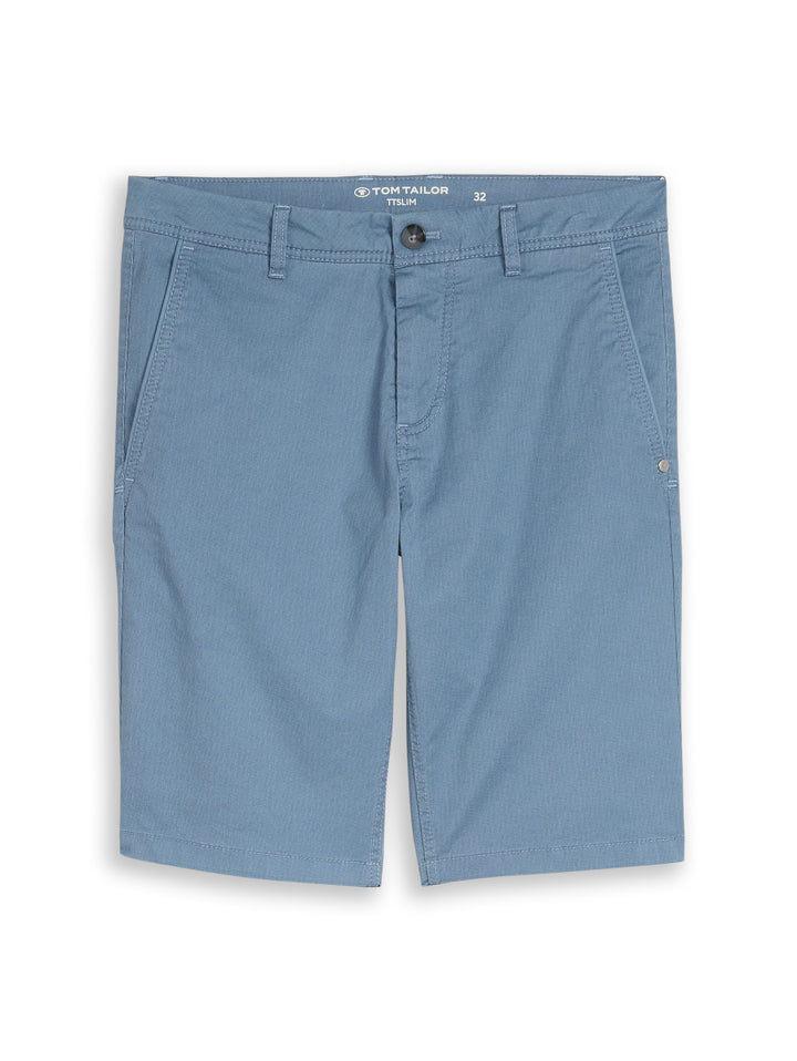 SLIM PRINTED CHINO SHORTS
