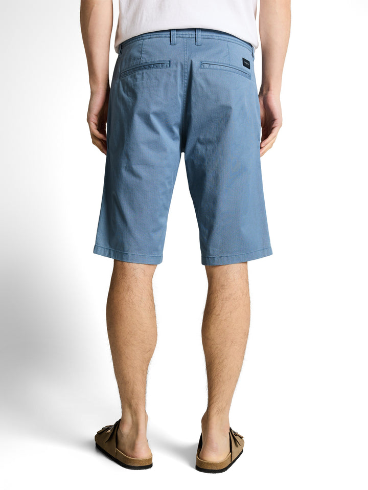 SLIM PRINTED CHINO SHORTS