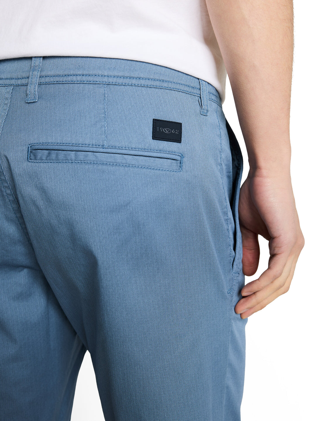 SLIM PRINTED CHINO SHORTS