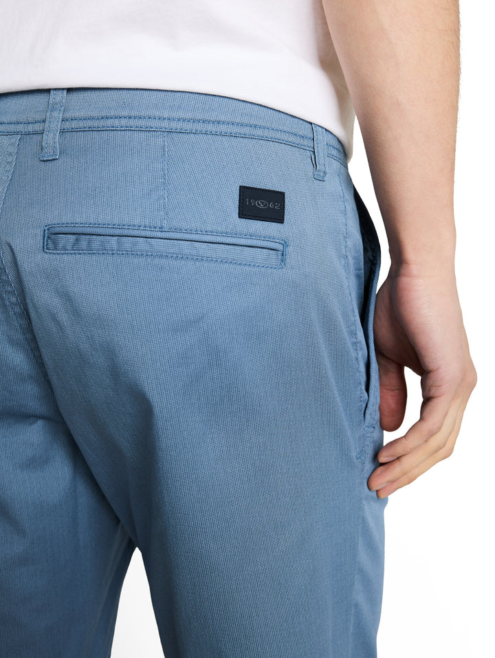SLIM PRINTED CHINO SHORTS