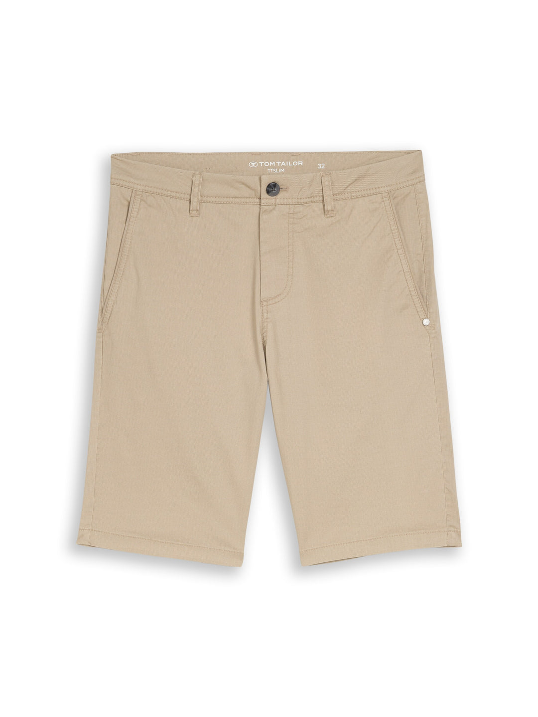 SLIM PRINTED CHINO SHORTS