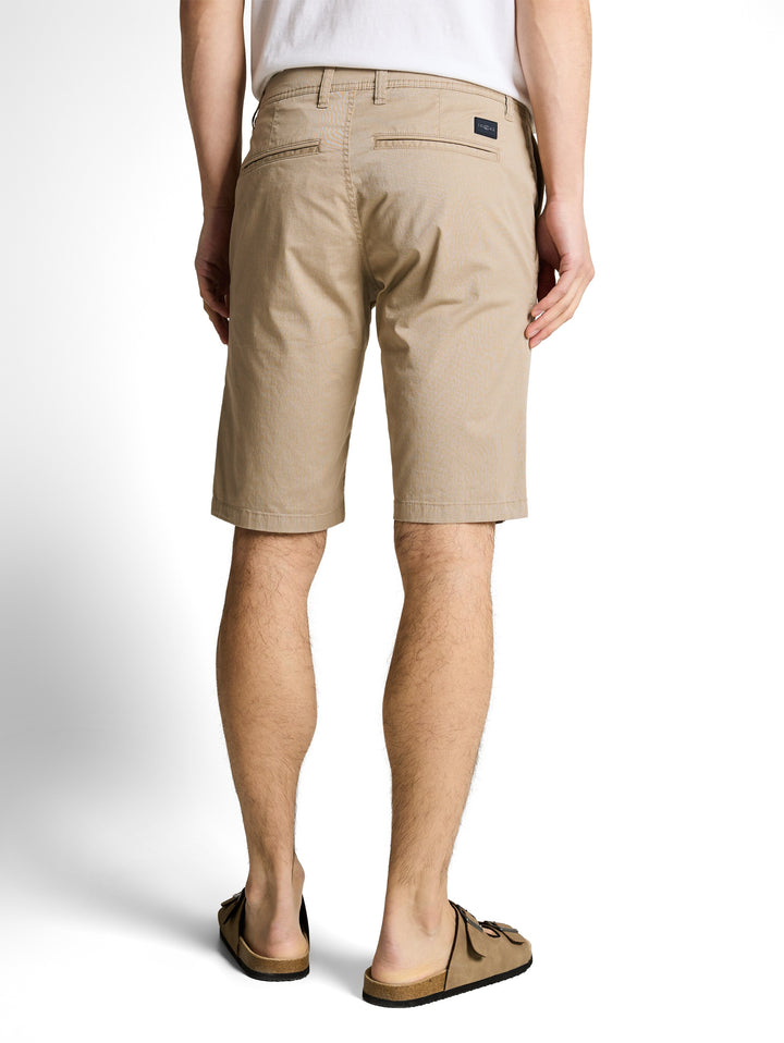 SLIM PRINTED CHINO SHORTS