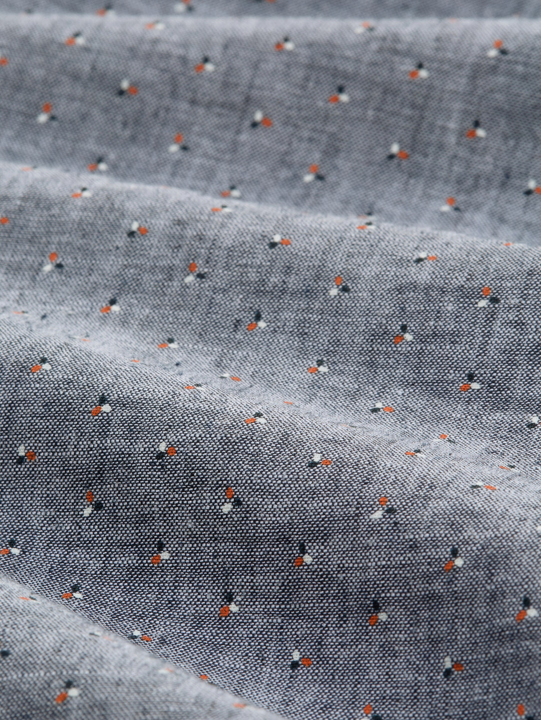 PRINTED COTTON LINEN SHIRT