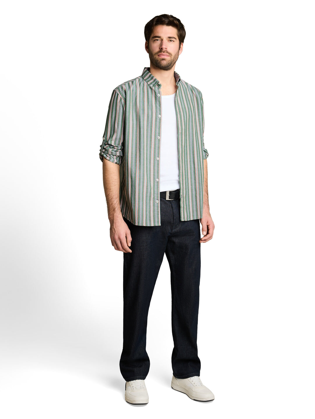 COLORFUL STRIPED OXFORD SHIRT