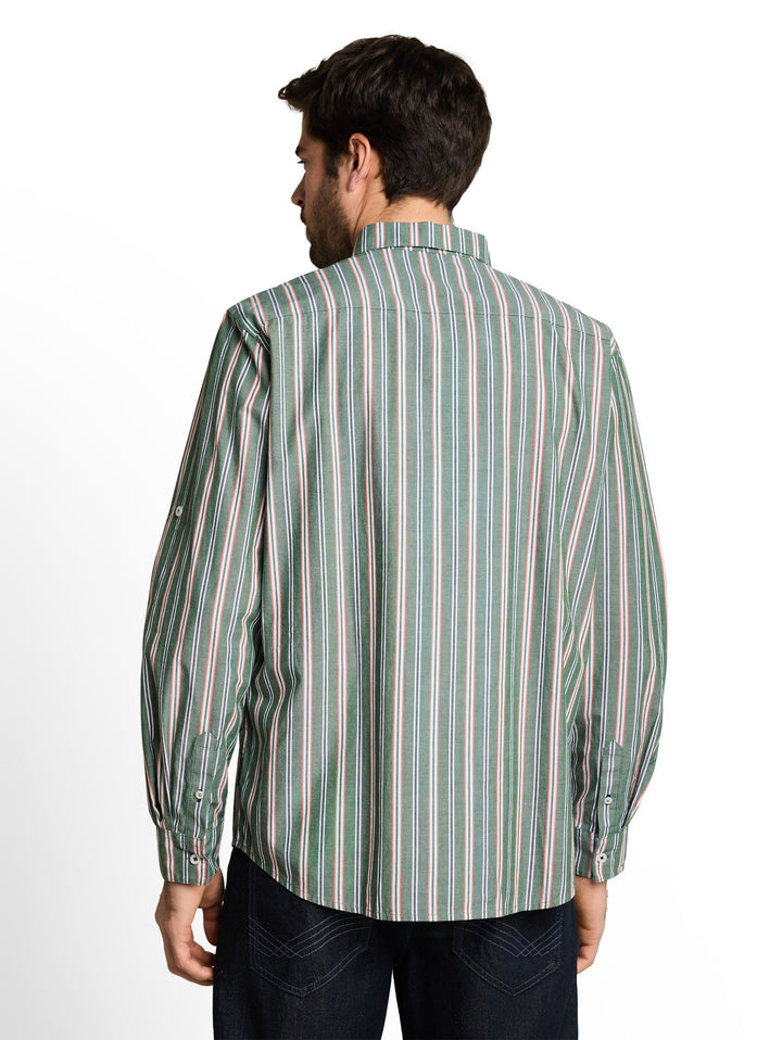COLORFUL STRIPED OXFORD SHIRT