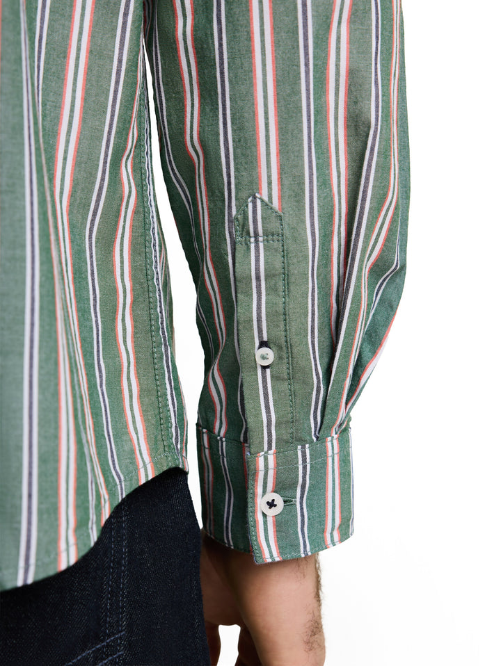 COLORFUL STRIPED OXFORD SHIRT