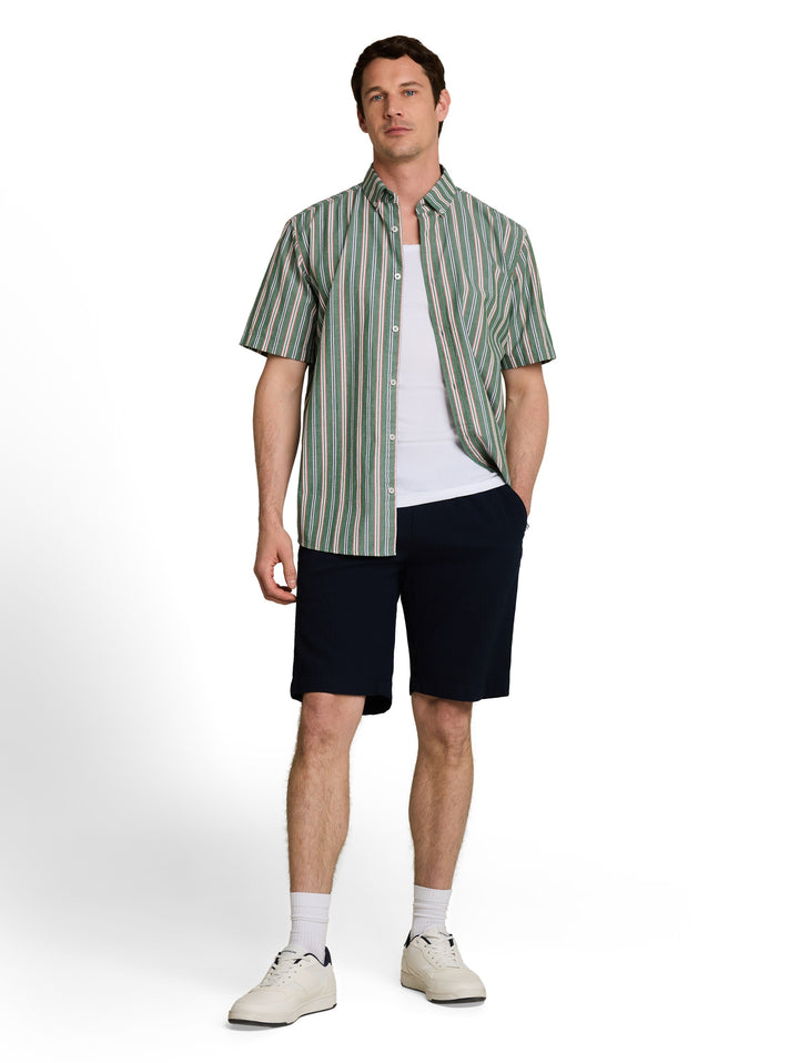 COLORFUL STRIPED OXFORD SHIRT