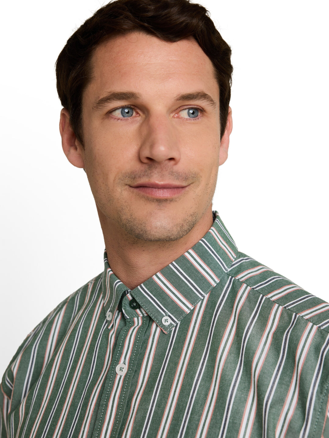 COLORFUL STRIPED OXFORD SHIRT
