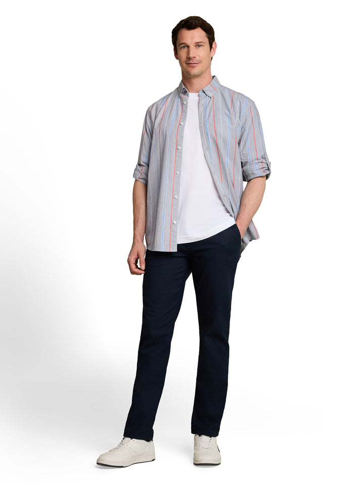 COLORFUL STRIPED OXFORD SHIRT