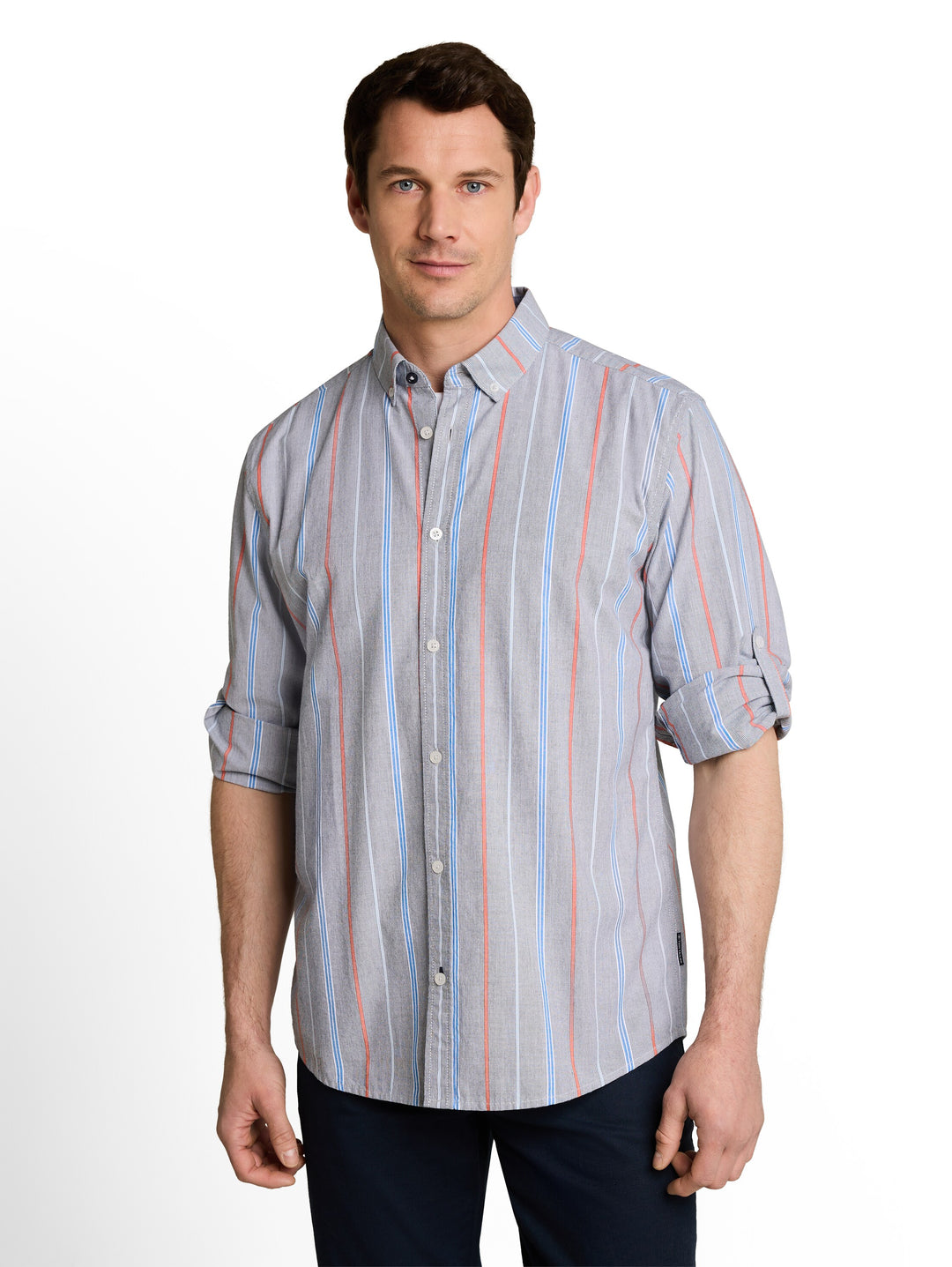 COLORFUL STRIPED OXFORD SHIRT