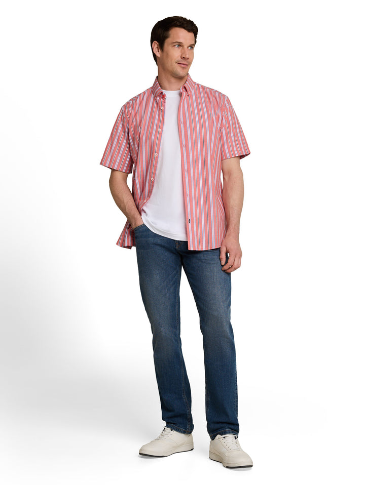 COLORFUL STRIPED OXFORD SHIRT