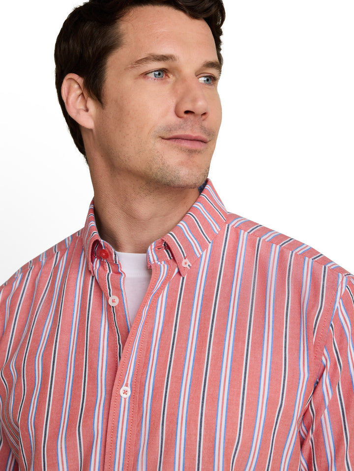 COLORFUL STRIPED OXFORD SHIRT