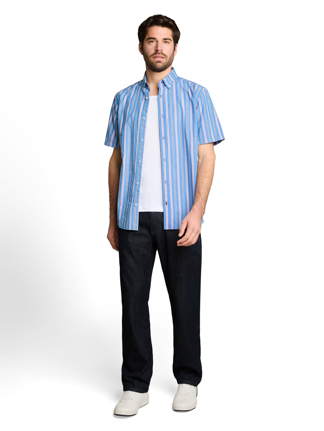 COLORFUL STRIPED OXFORD SHIRT