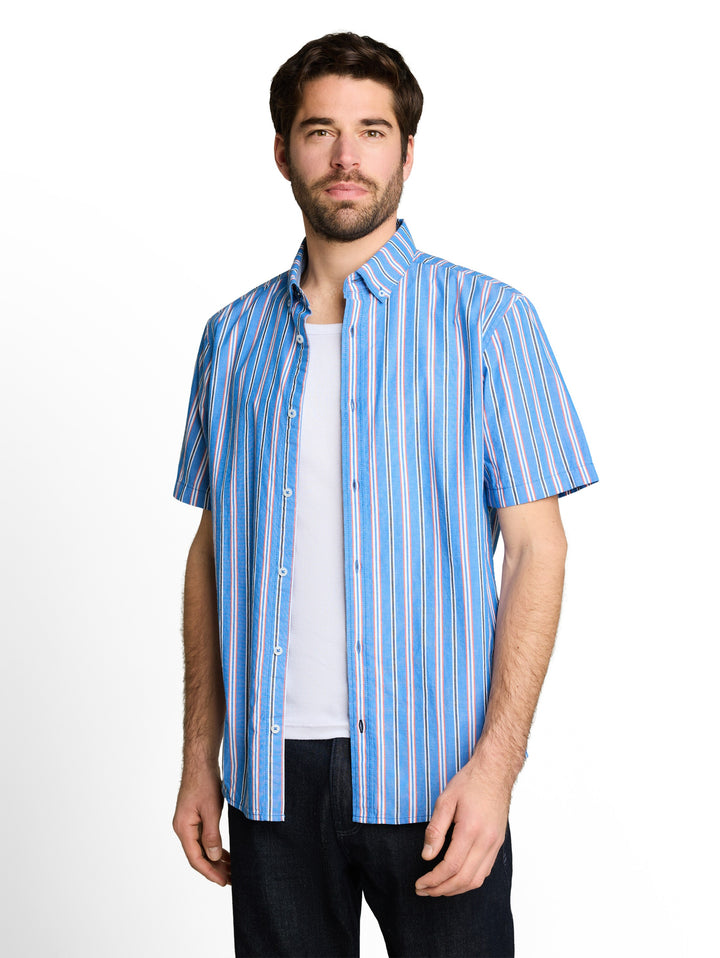 COLORFUL STRIPED OXFORD SHIRT