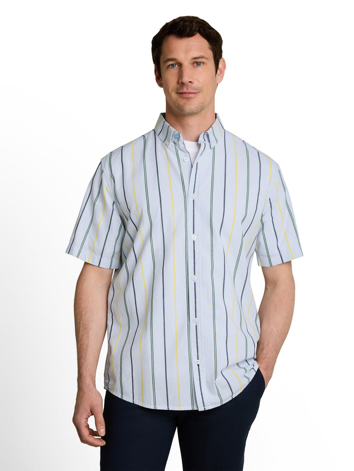 COLORFUL STRIPED OXFORD SHIRT