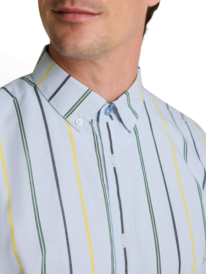 COLORFUL STRIPED OXFORD SHIRT
