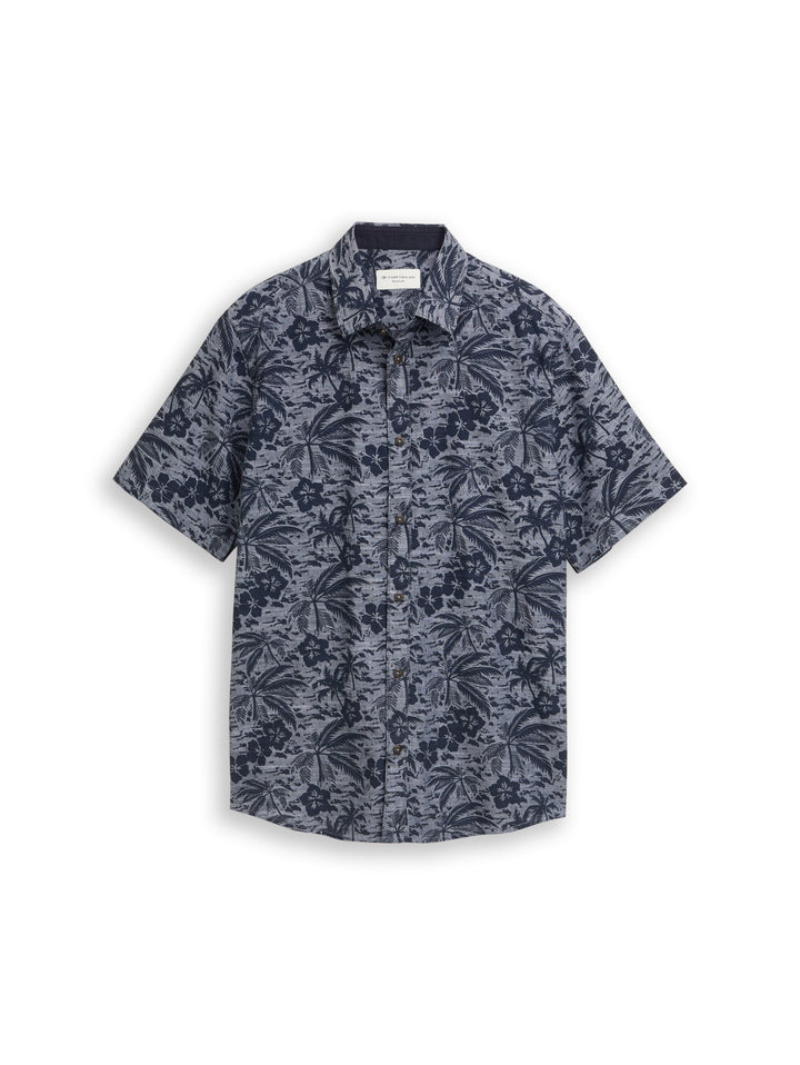 PRINTED SLUBYARN SHIRT