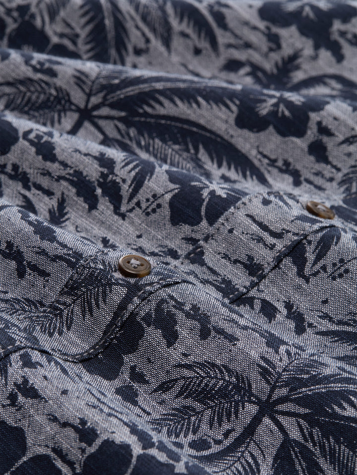 PRINTED SLUBYARN SHIRT