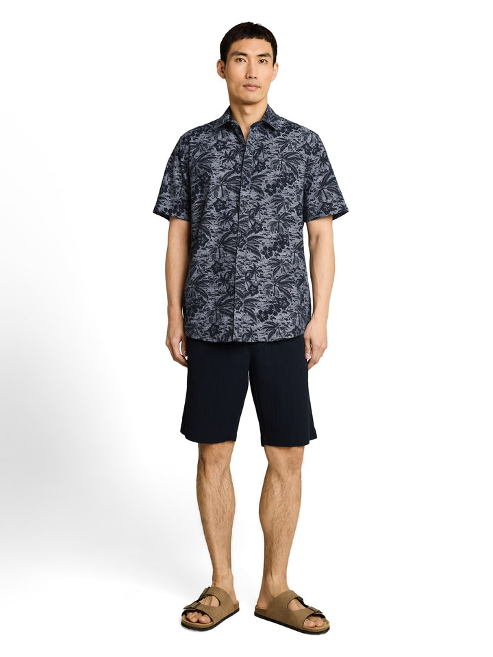 PRINTED SLUBYARN SHIRT