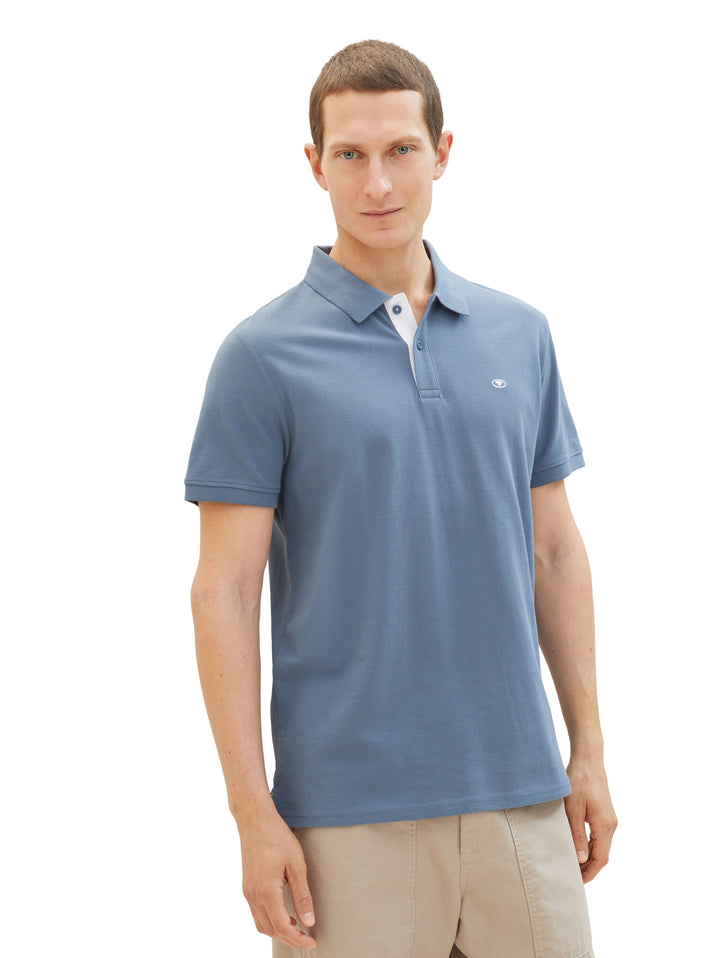 BASIC POLO WITH CONTRAST