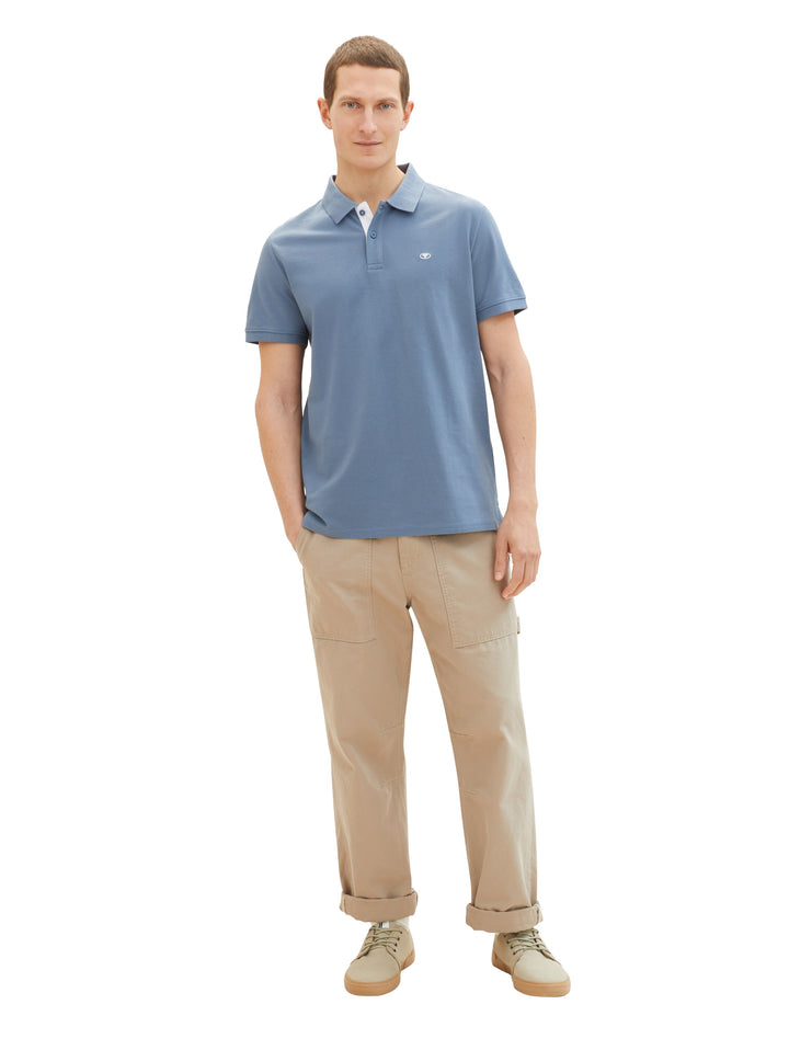 BASIC POLO WITH CONTRAST