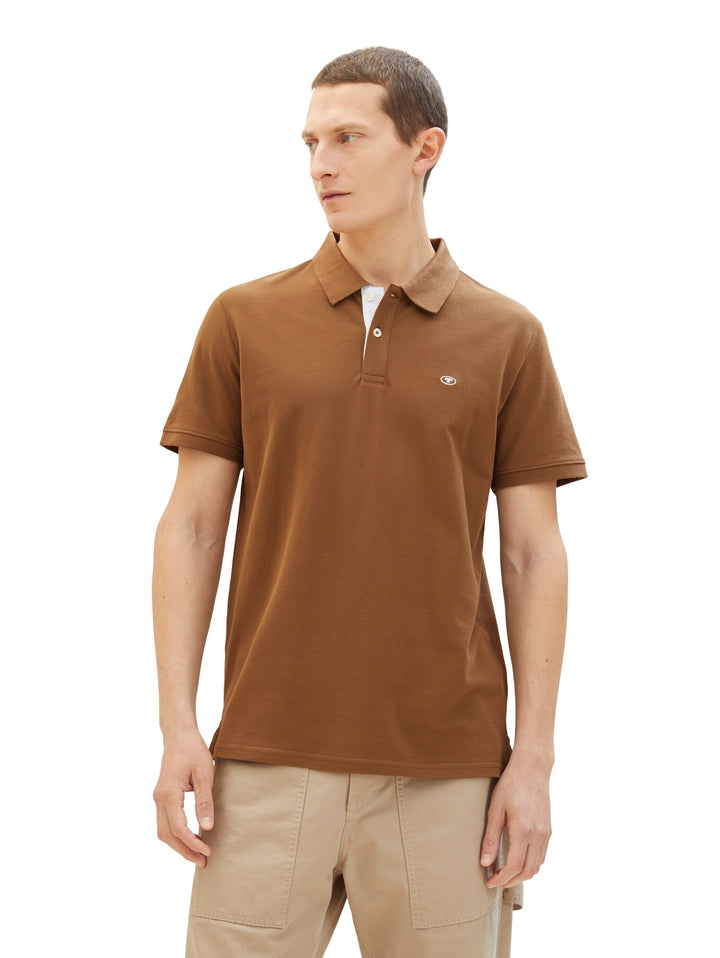 BASIC POLO WITH CONTRAST