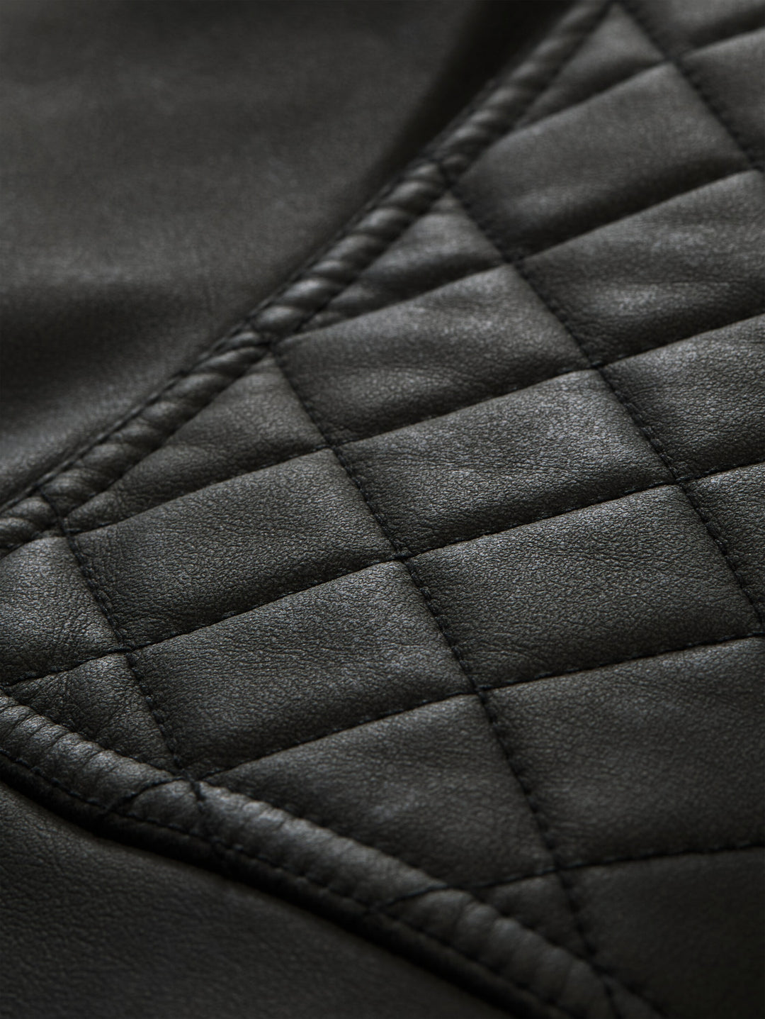 FAUX VELOUR TOUCH LEATHER JACKET