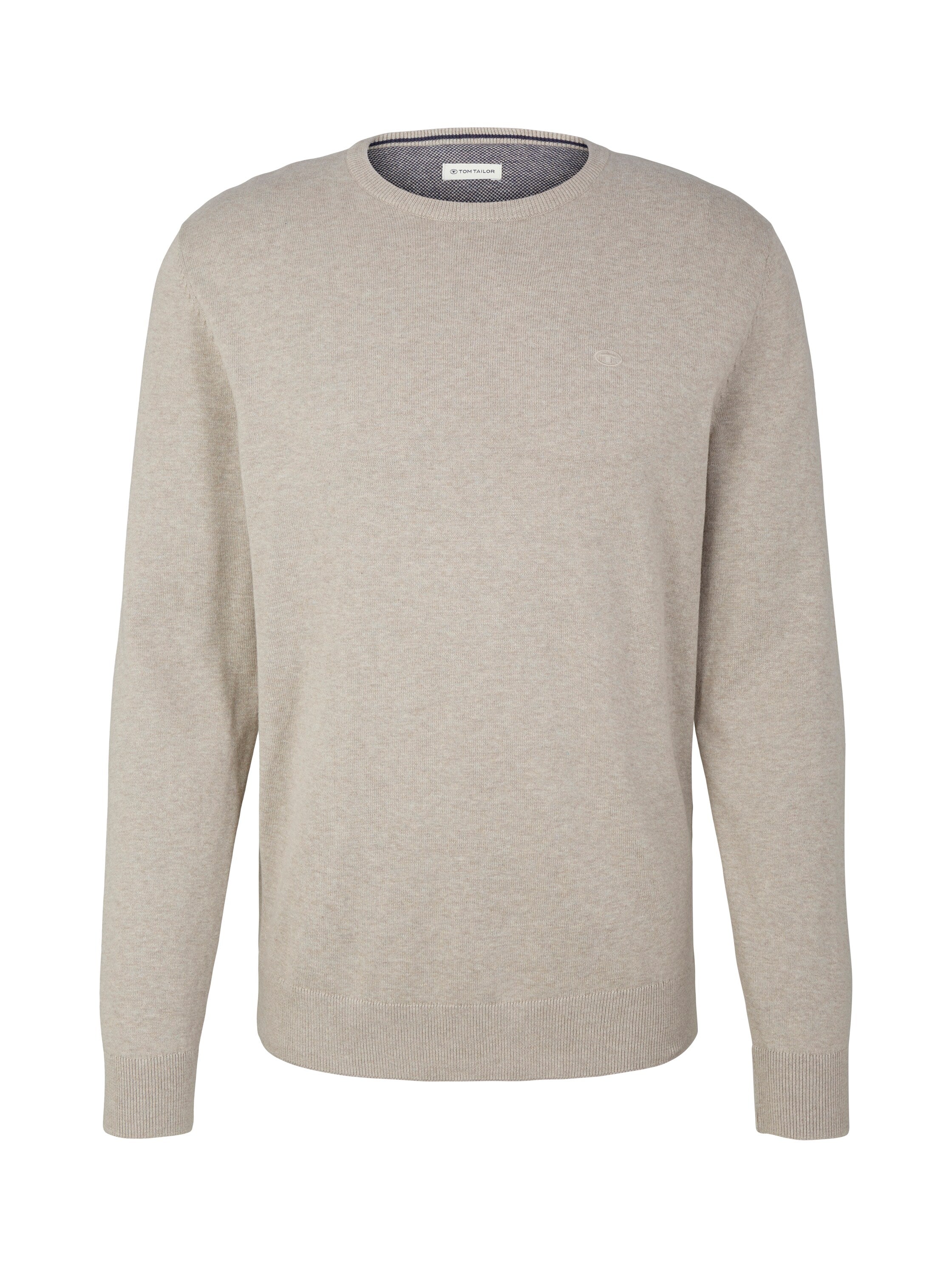 Tom tailor basic crew neck sweater new arrivals
