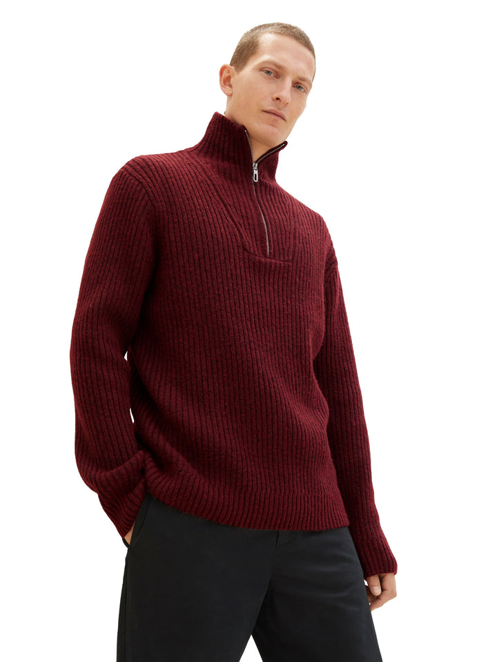 RIB STRUCTURED KNIT TROYER