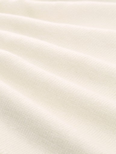 KNIT COSY EMBROIDERED MOCK-NECK