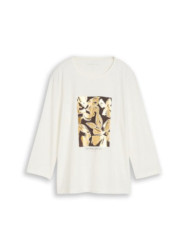 T-SHIRT CREW NECK FRONT PRINT