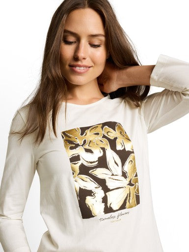 T-SHIRT CREW NECK FRONT PRINT